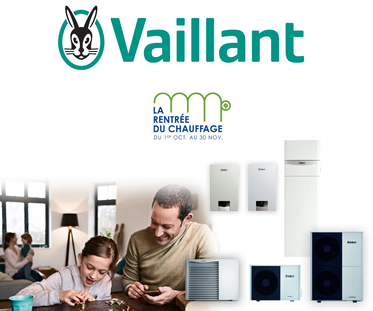 Jusqu'à 200 € remboursés VAILLANT GRDF La rentrée du chauffage 2023